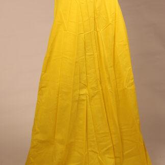 Vintage Vuokko yellow striped skirt 80´s M